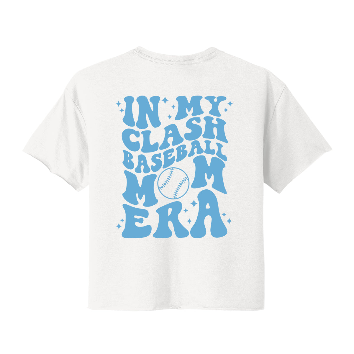 Clash Baseball Mom Era Women's Cropped Tee