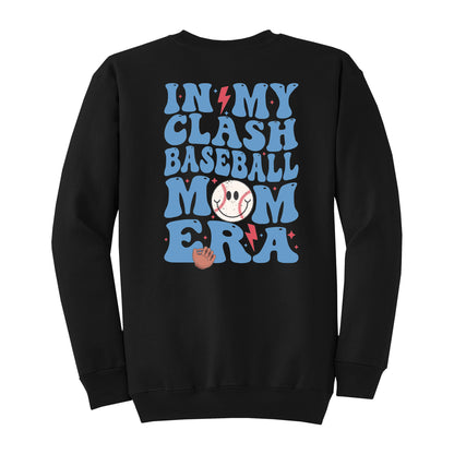 In My Clash Baseball Mom Era Crewneck Sweatshirt