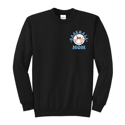 In My Clash Baseball Mom Era Crewneck Sweatshirt