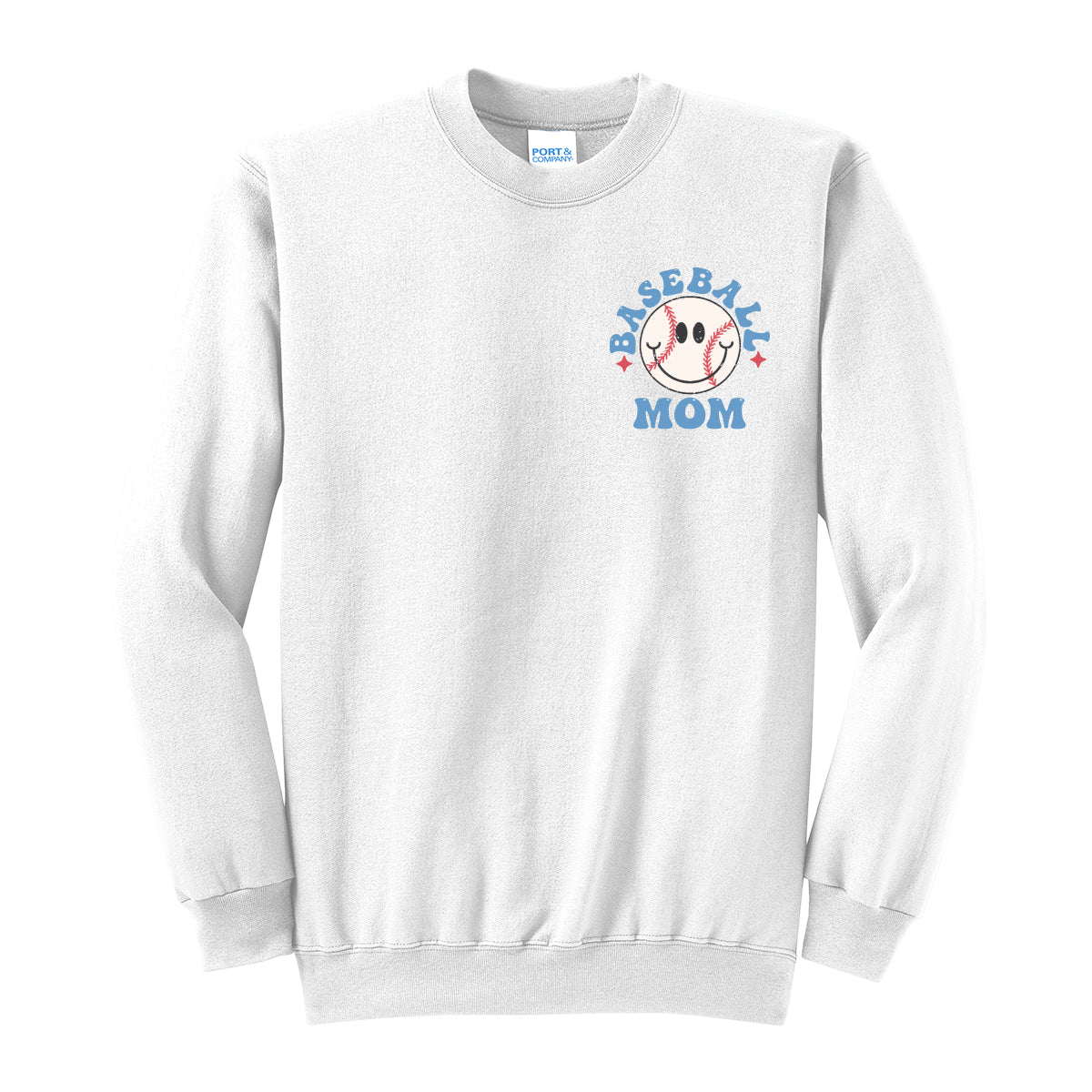 In My Clash Baseball Mom Era Crewneck Sweatshirt