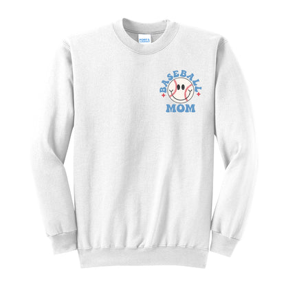 In My Clash Baseball Mom Era Crewneck Sweatshirt