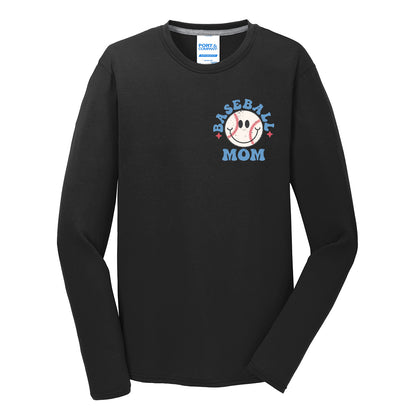 In My Clash Baseball Mom Era Long Sleeve Tee