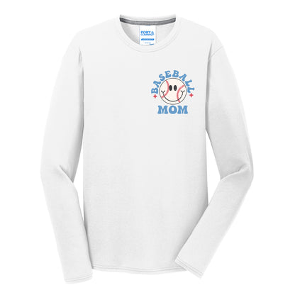 In My Clash Baseball Mom Era Long Sleeve Tee