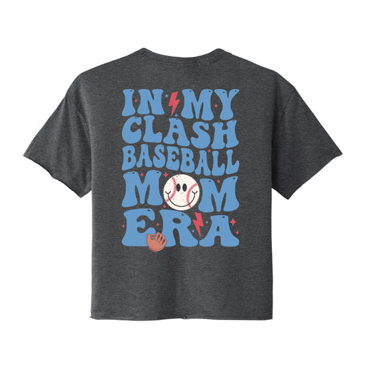 In My Clash Baseball Mom Era Cropped Tee