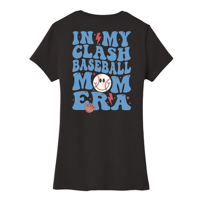 In My Clash Baseball Mom Era Women's Fitted Tee