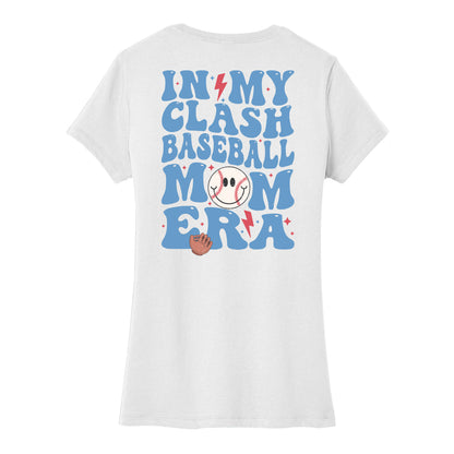 In My Clash Baseball Mom Era Women's Fitted Tee