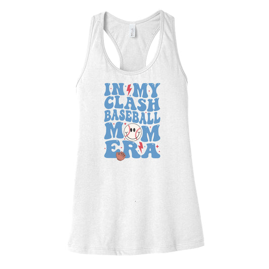 In My Clash Baseball Mom Era Women's Racerback Tank