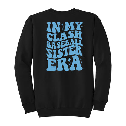 In My Clash Baseball Sister Era Crewneck Sweatshirt