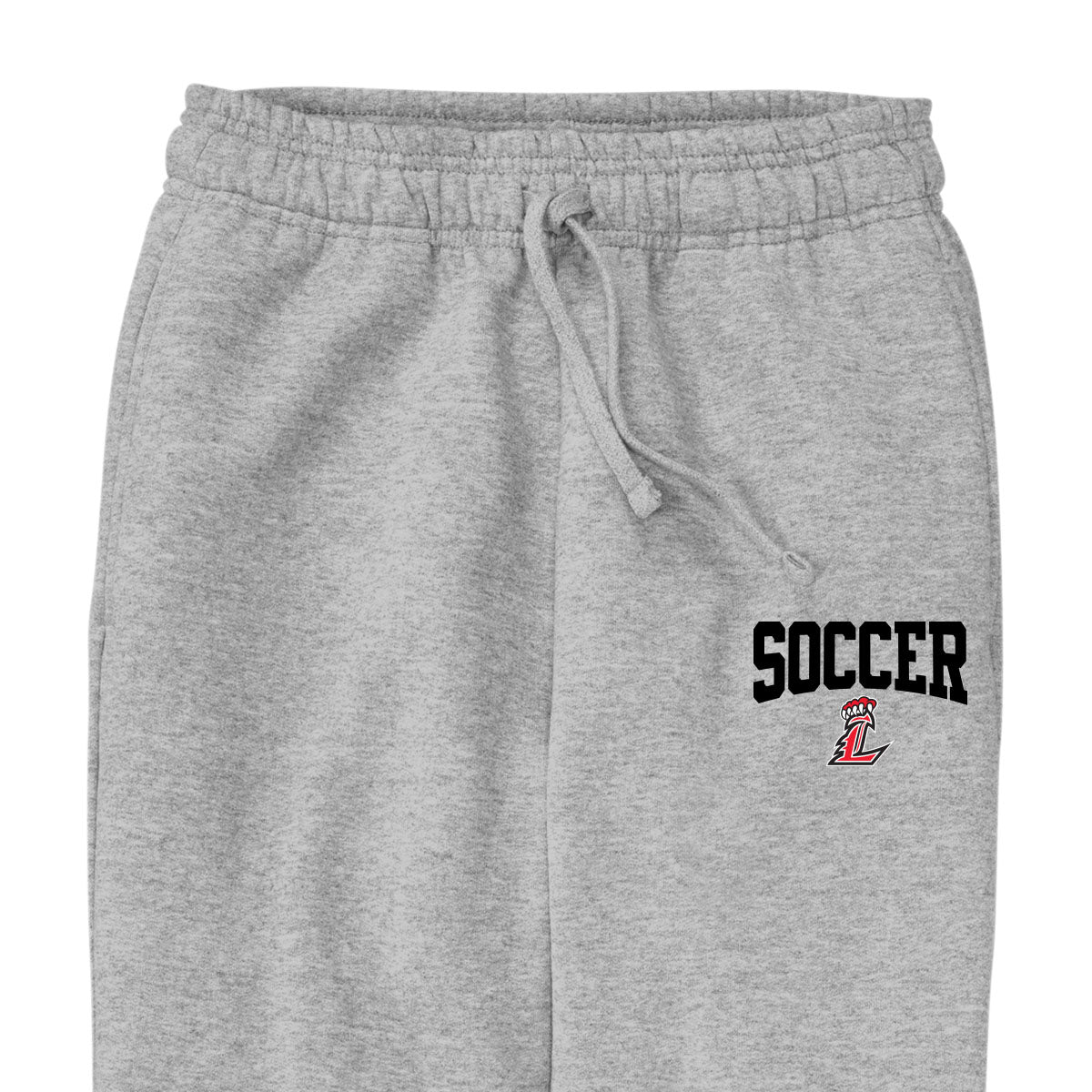 L Soccer Script Unisex Joggers