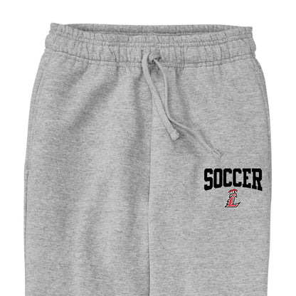 L Soccer Script Unisex Joggers