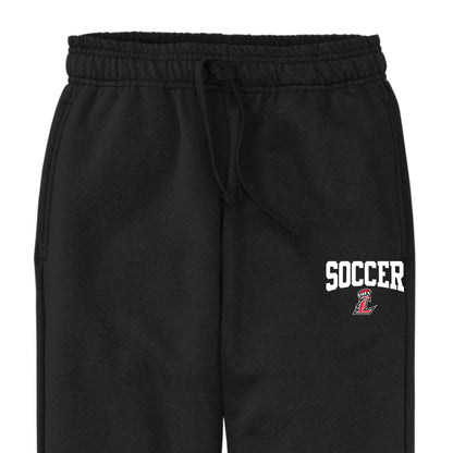 L Soccer Script Unisex Joggers