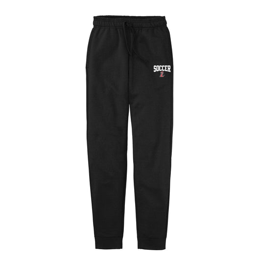 L Soccer Script Unisex Joggers