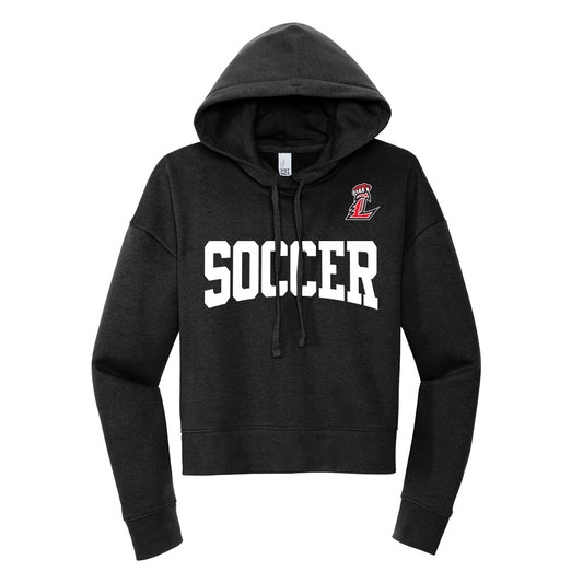 L Soccer Cropped Hoodie