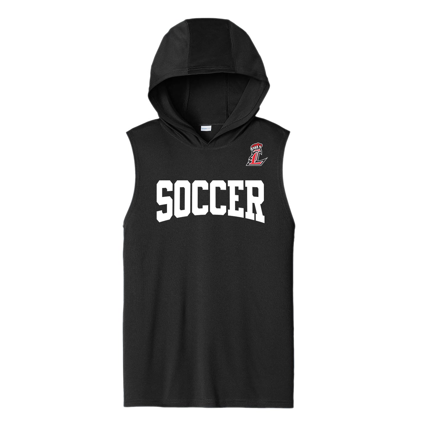 L Soccer Unisex Dri Fit Hooded Tank