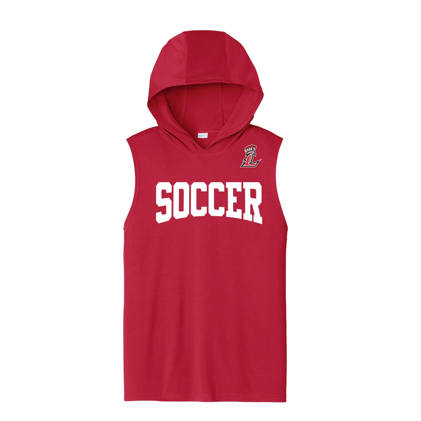 L Soccer Unisex Dri Fit Hooded Tank