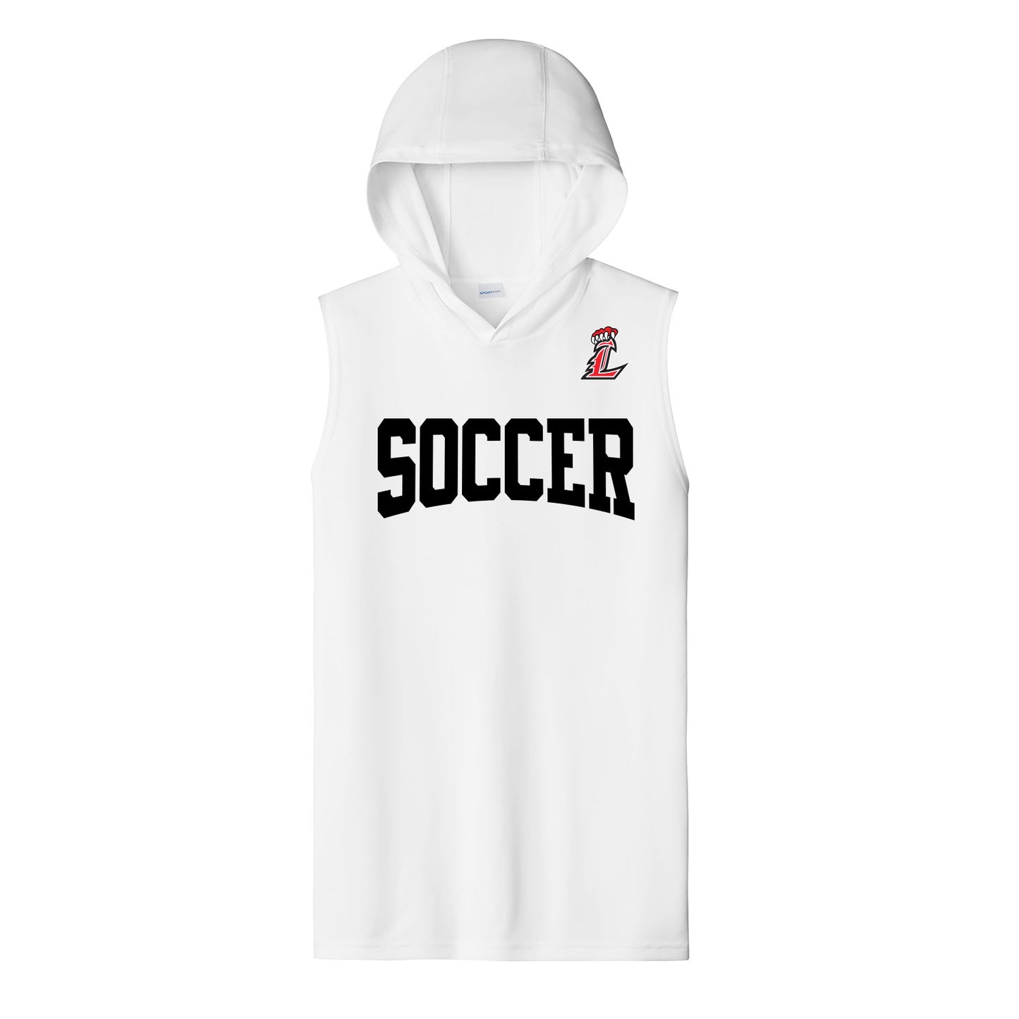 L Soccer Unisex Dri Fit Hooded Tank