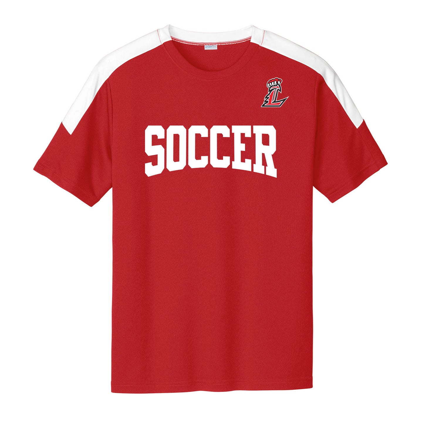 L Soccer Unisex Two Color Dri Fit Tee