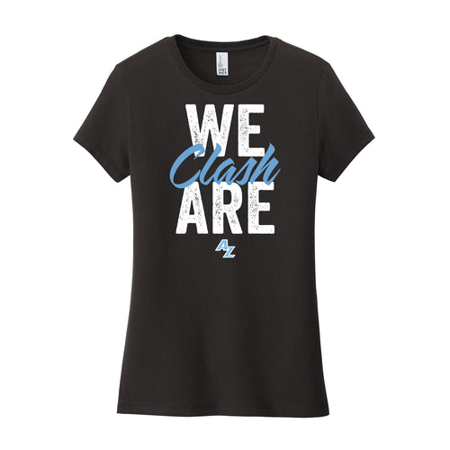 We are Clash Women's Fitted Tee