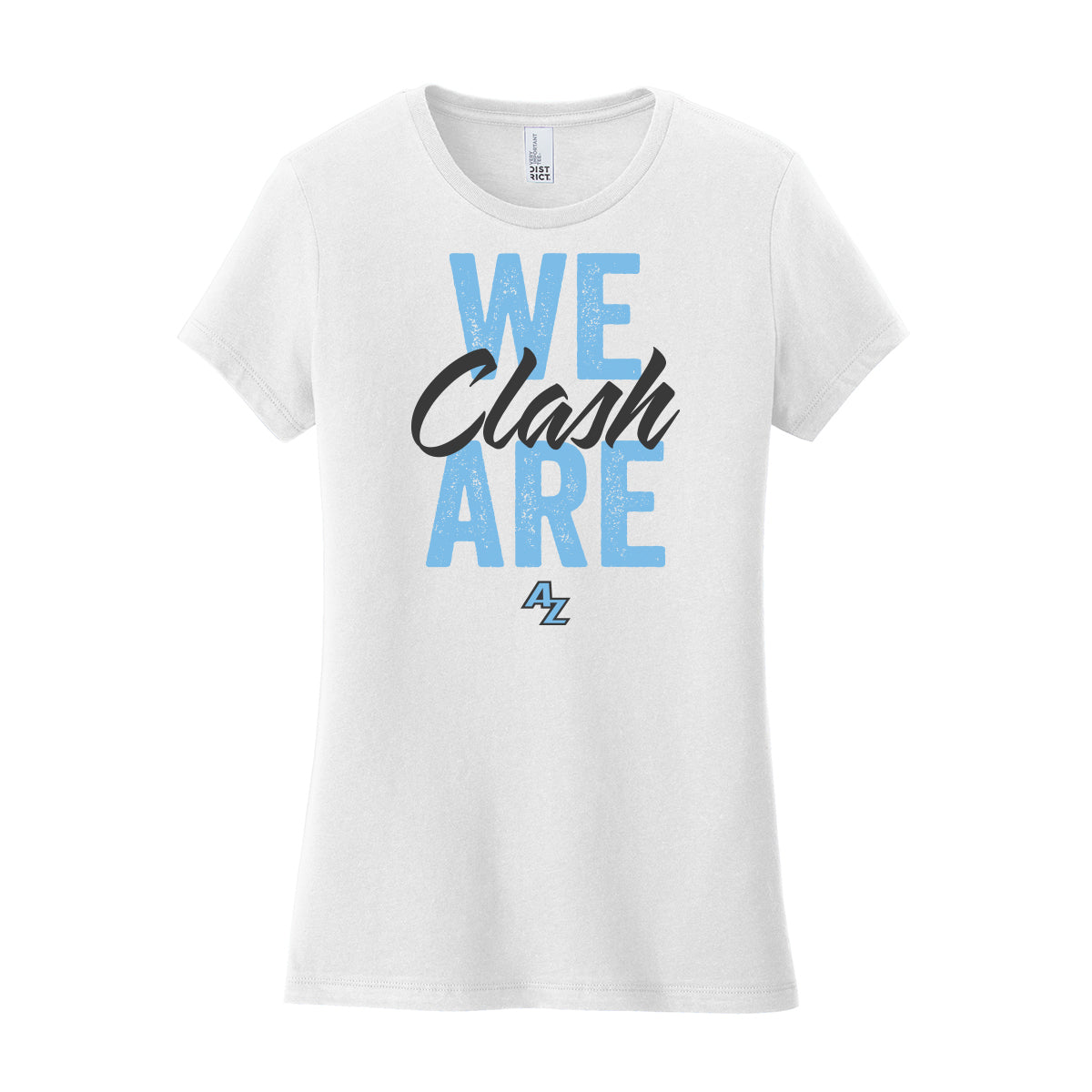 We are Clash Women's Fitted Tee