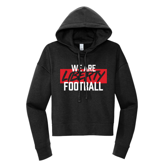 We Are Liberty Football Cropped Hoodie