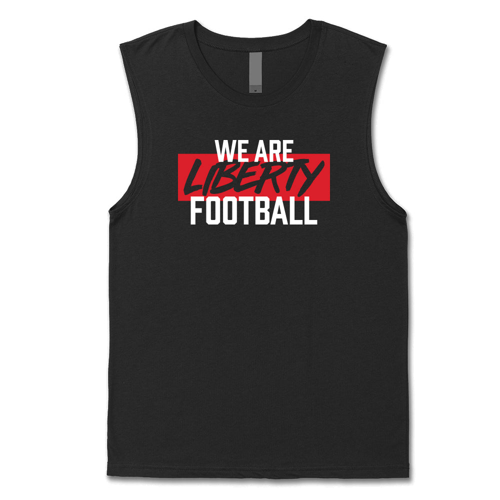 We Are Liberty Football Performance Sleeveless Tank