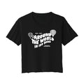 Around The World In 180 Days Cropped Tee
