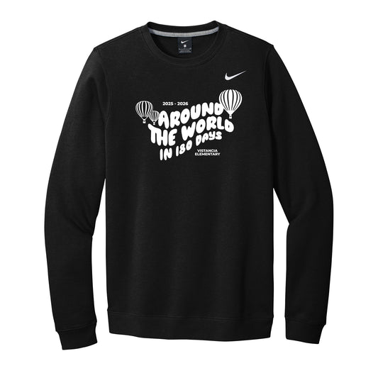 Around The World In 180 Days Nike Crewneck Sweatshirt