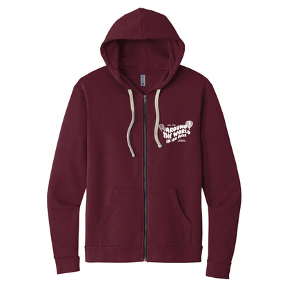 Around The World In 180 Days Full Zip Sweatshirt