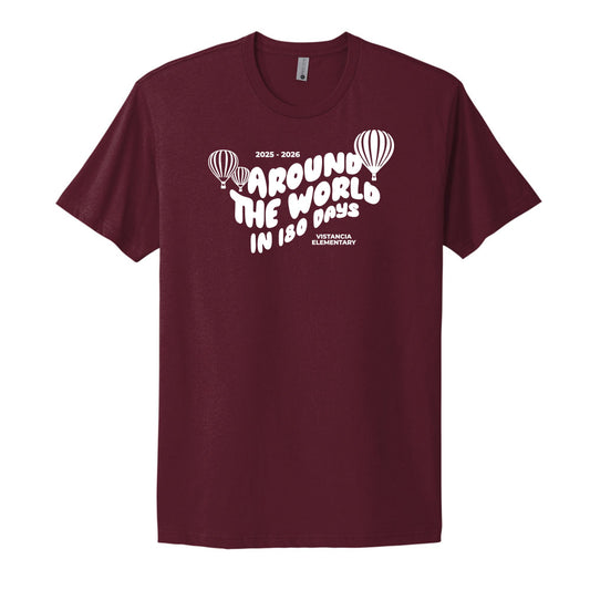 Around the World In 180 Days Unisex Tee