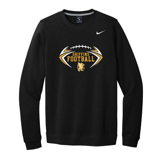 Glendale Prep Griffins Football Nike Crewneck Sweatshirt