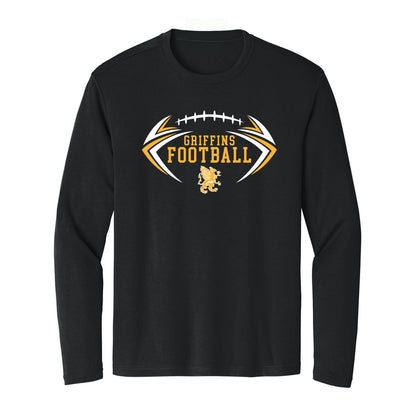 Glendale Prep Griffins Football Unisex Long Sleeve Tee