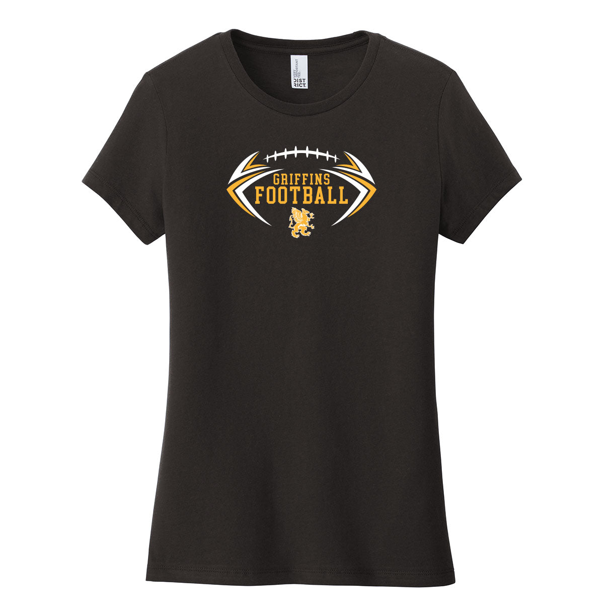 Glendale Prep Griffins Football Womens Fit Tee