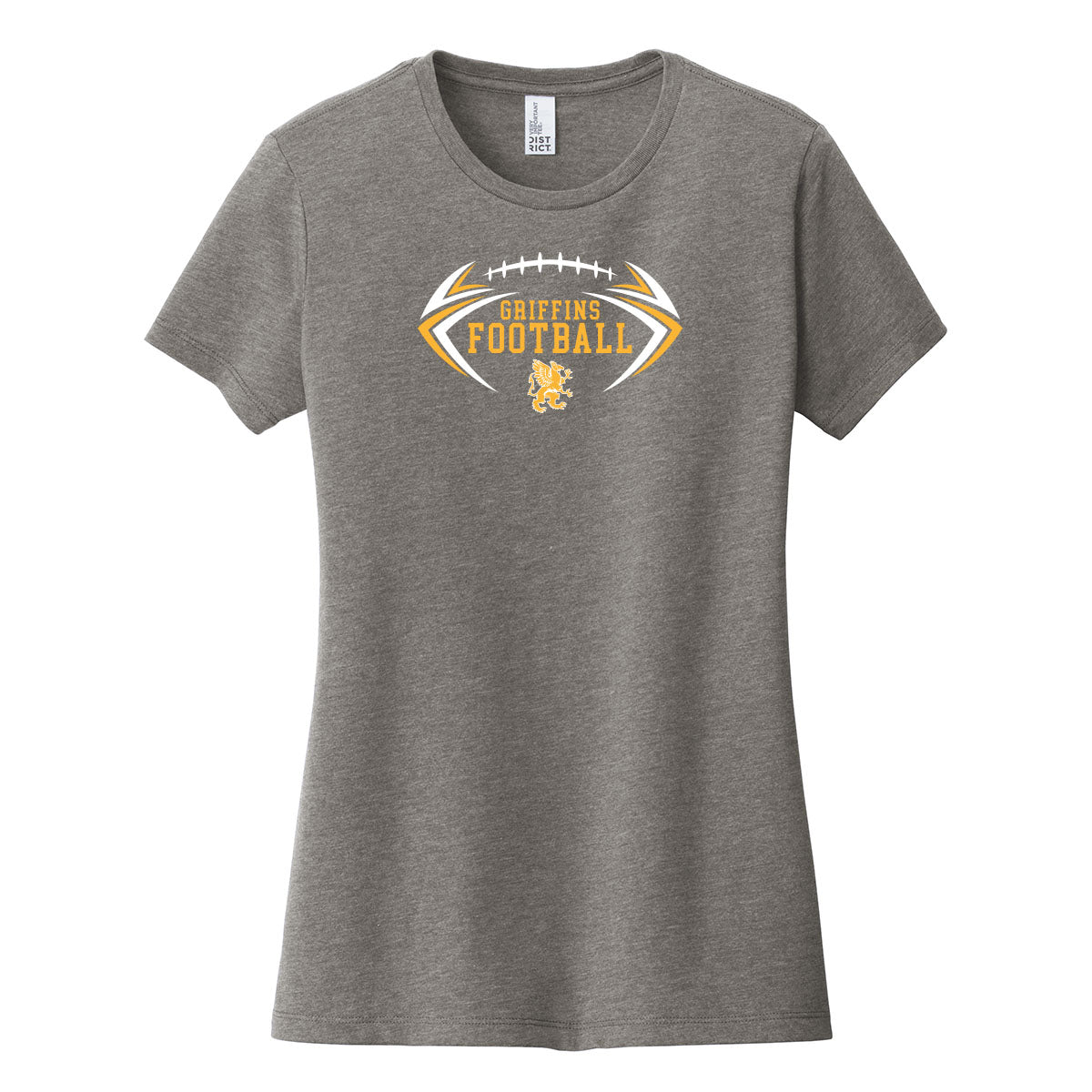 Glendale Prep Griffins Football Womens Fit Tee
