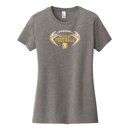 Glendale Prep Griffins Football Womens Fit Tee