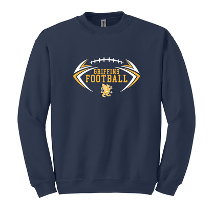 Glendale Prep Griffins Football Unisex Crewneck Sweatshirt