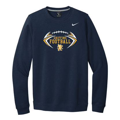 Glendale Prep Griffins Football Nike Crewneck Sweatshirt