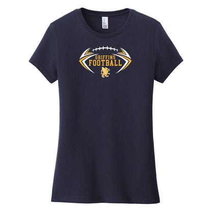 Glendale Prep Griffins Football Womens Fit Tee