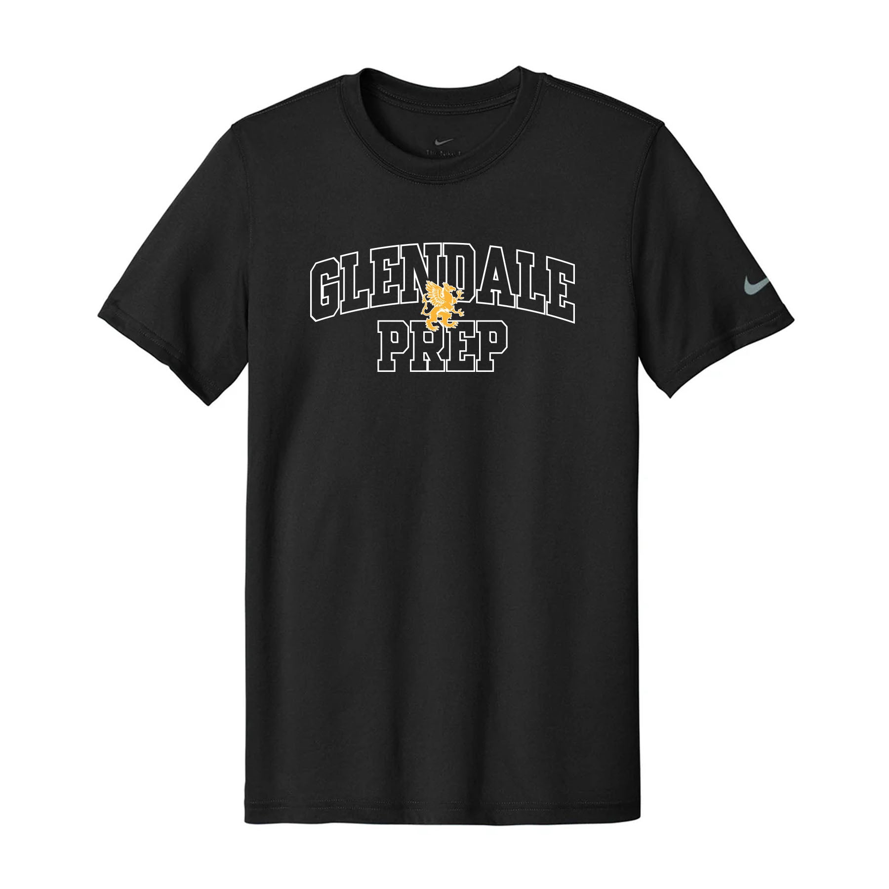 Glendale Prep Curved Nike Tee