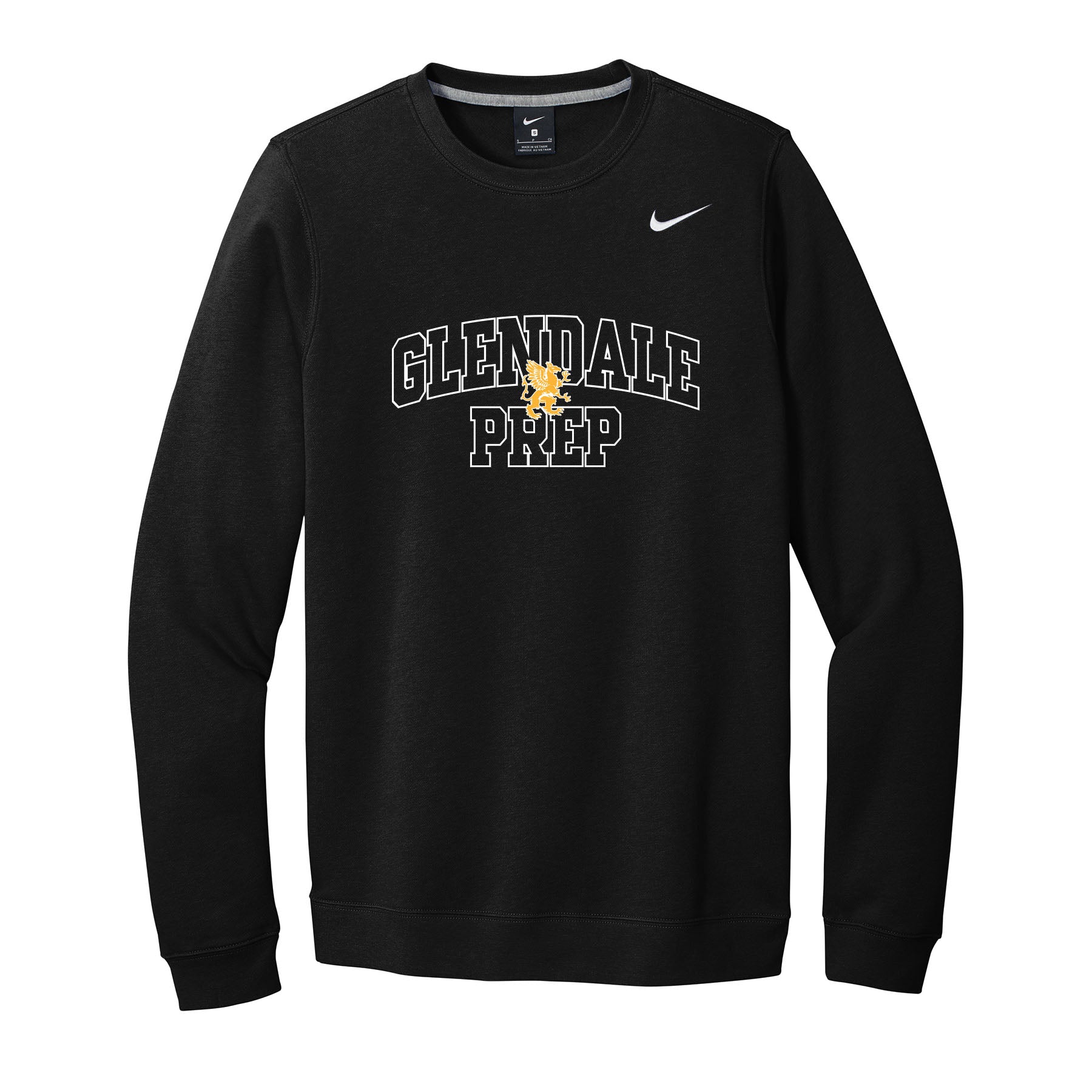 Glendale Prep Curved Nike Crewneck Sweatshirt
