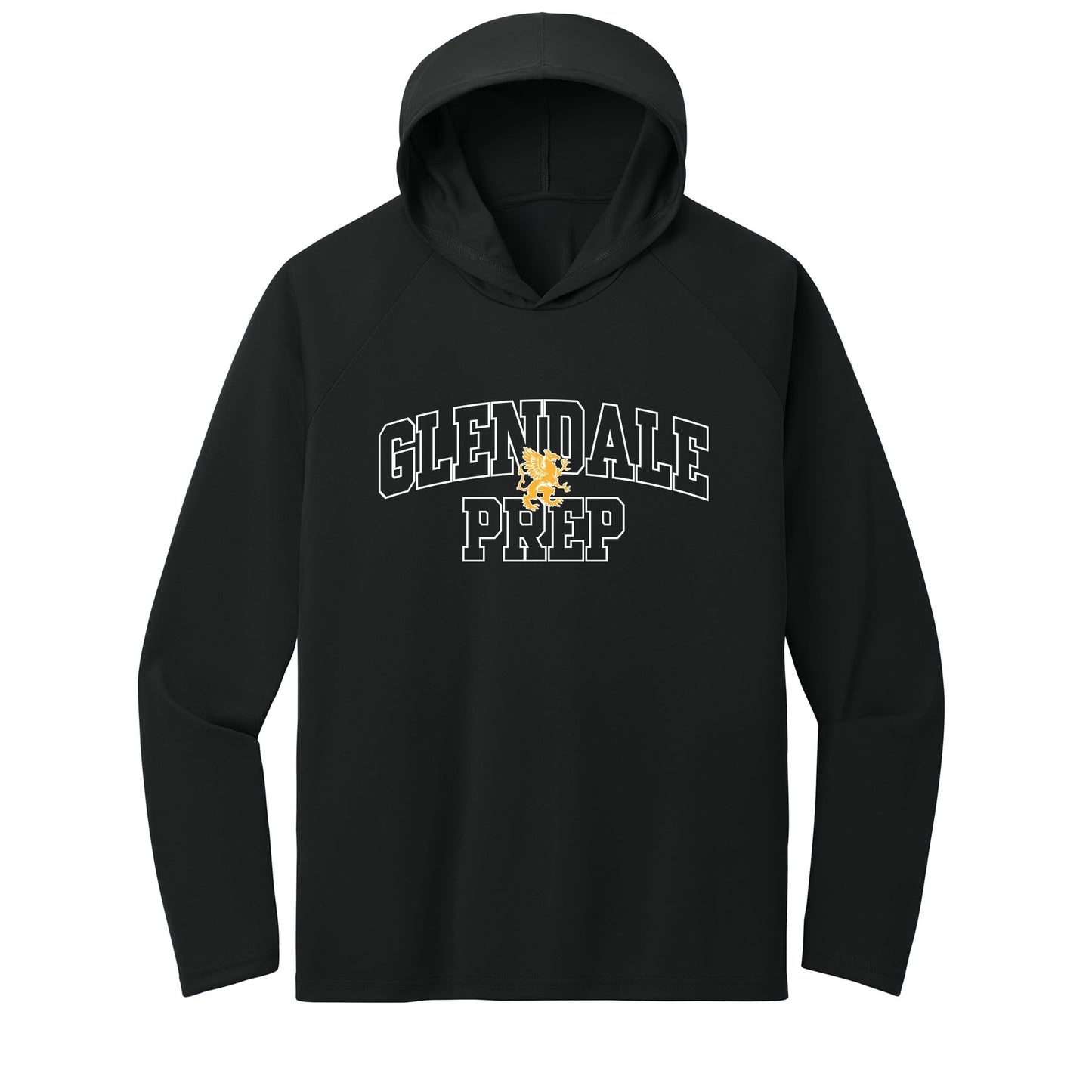 Glendale Prep Curved Performance Hooded Tee