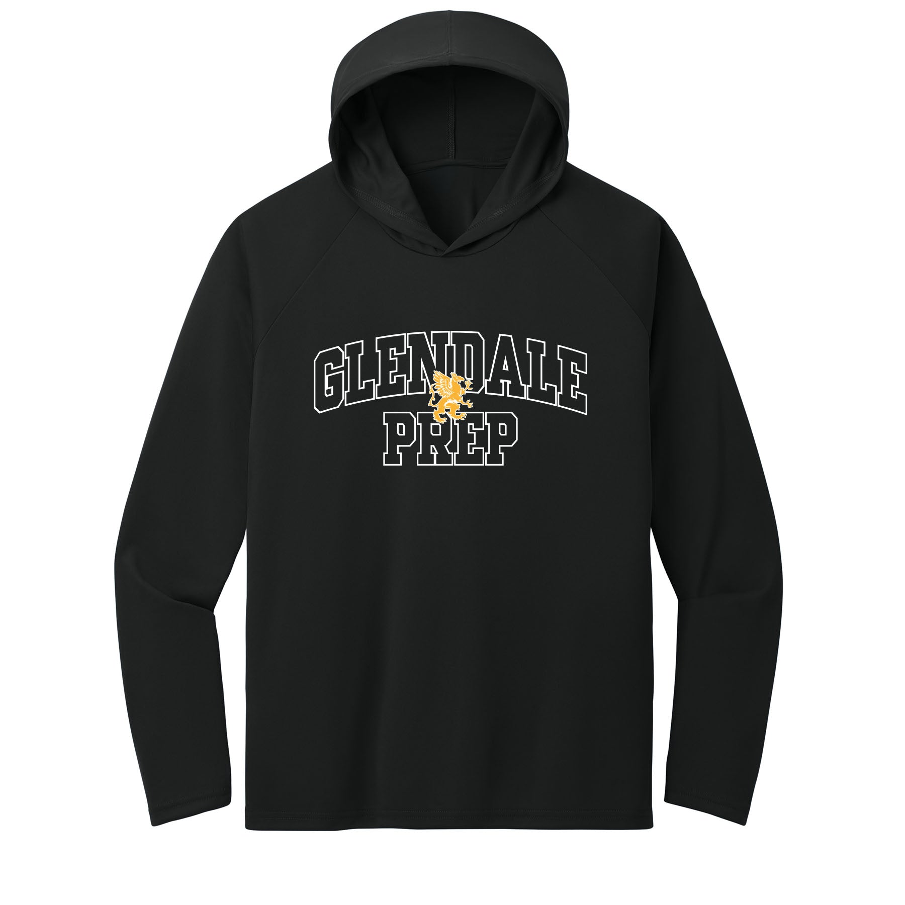 Glendale Prep Curved Performance Hooded Tee