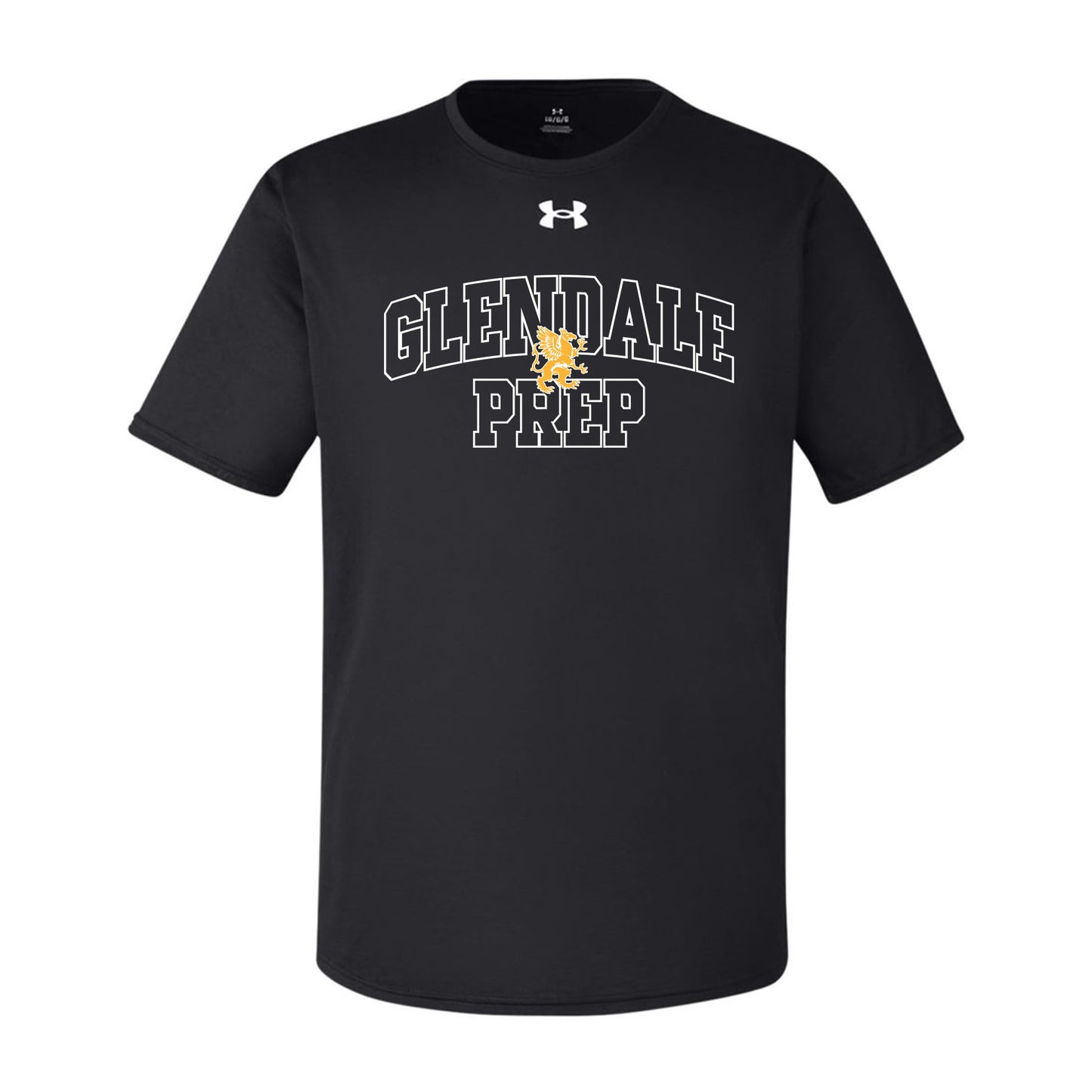 Glendale Prep Curved Under Armour Tee