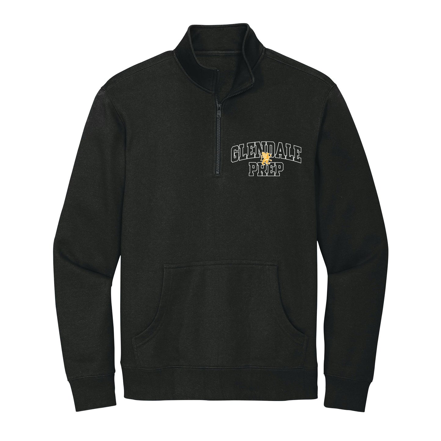 Glendale Prep Curved 1/4 Zip Fleece