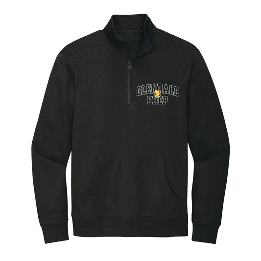 Glendale Prep Curved 1/4 Zip Fleece