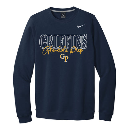 Glendale Prep Script Nike Crewneck Sweatshirt