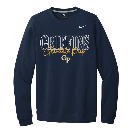 Glendale Prep Script Nike Crewneck Sweatshirt