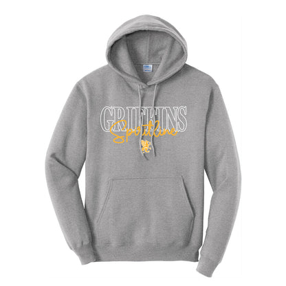 Griffins Spiritline Script Hoodie