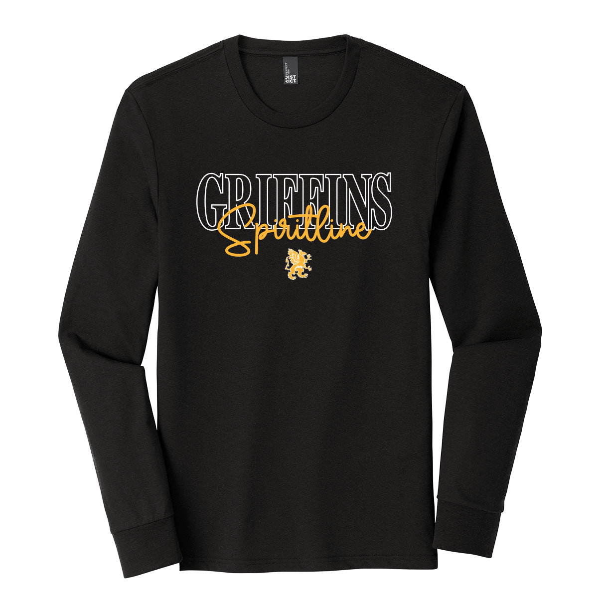 Griffins Spiritline Script Unisex Long Sleeve Tee