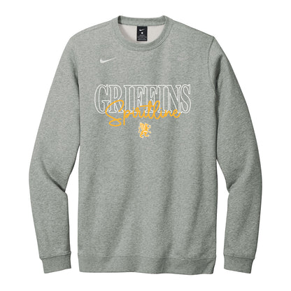 Griffins Spiritline Script Nike Crewneck Sweatshirt