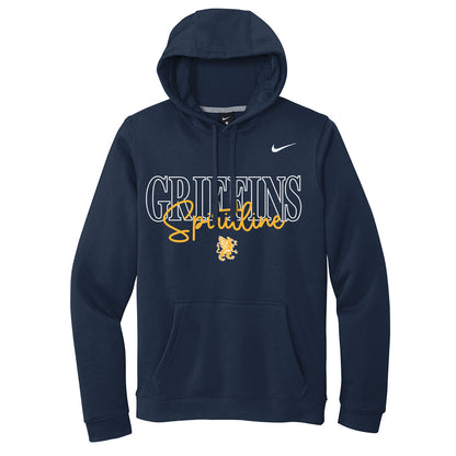 Griffins Spiritline Script Nike Hoodie